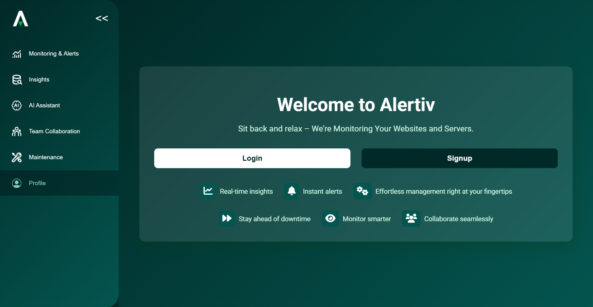 Alertiv — Realtime Monitoring Platform