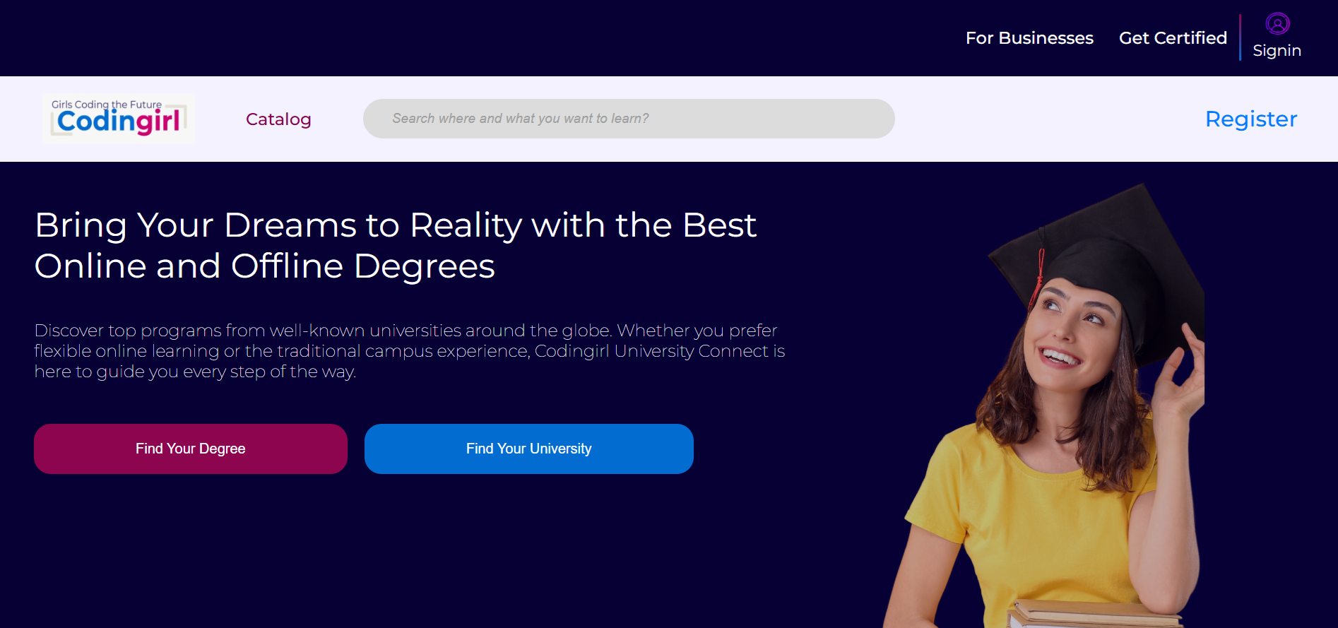 Codingirl University Module